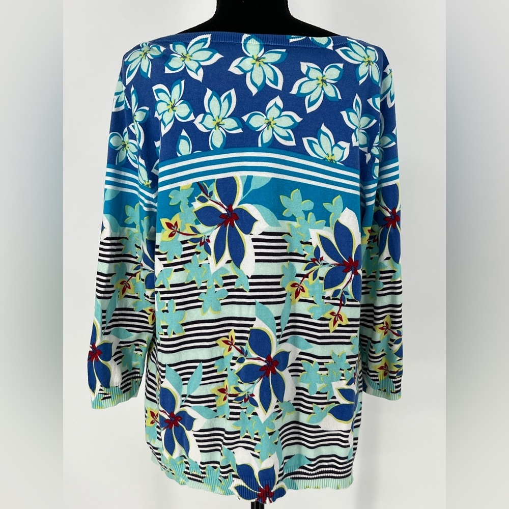 Talbots Lightweight Crewneck Pullover Cotton Swea… - image 6